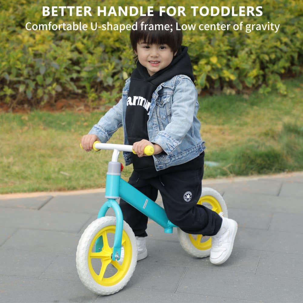 11inch Kids Balance Bike Adjustable Height Carbon Steel & PE Tires for 2-6 Years - Image 9