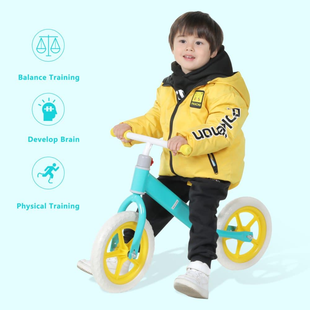 11inch Kids Balance Bike Adjustable Height Carbon Steel & PE Tires for 2-6 Years - Image 7