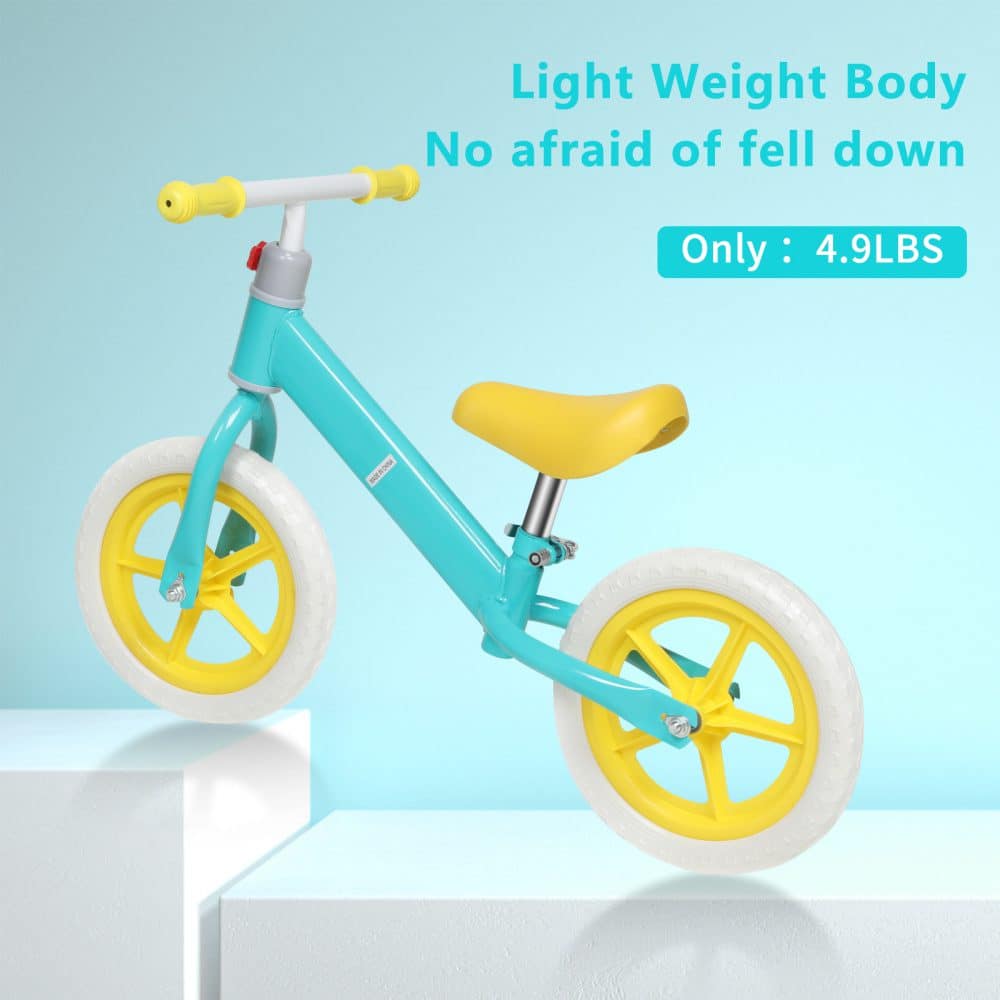 11inch Kids Balance Bike Adjustable Height Carbon Steel & PE Tires for 2-6 Years - Image 5