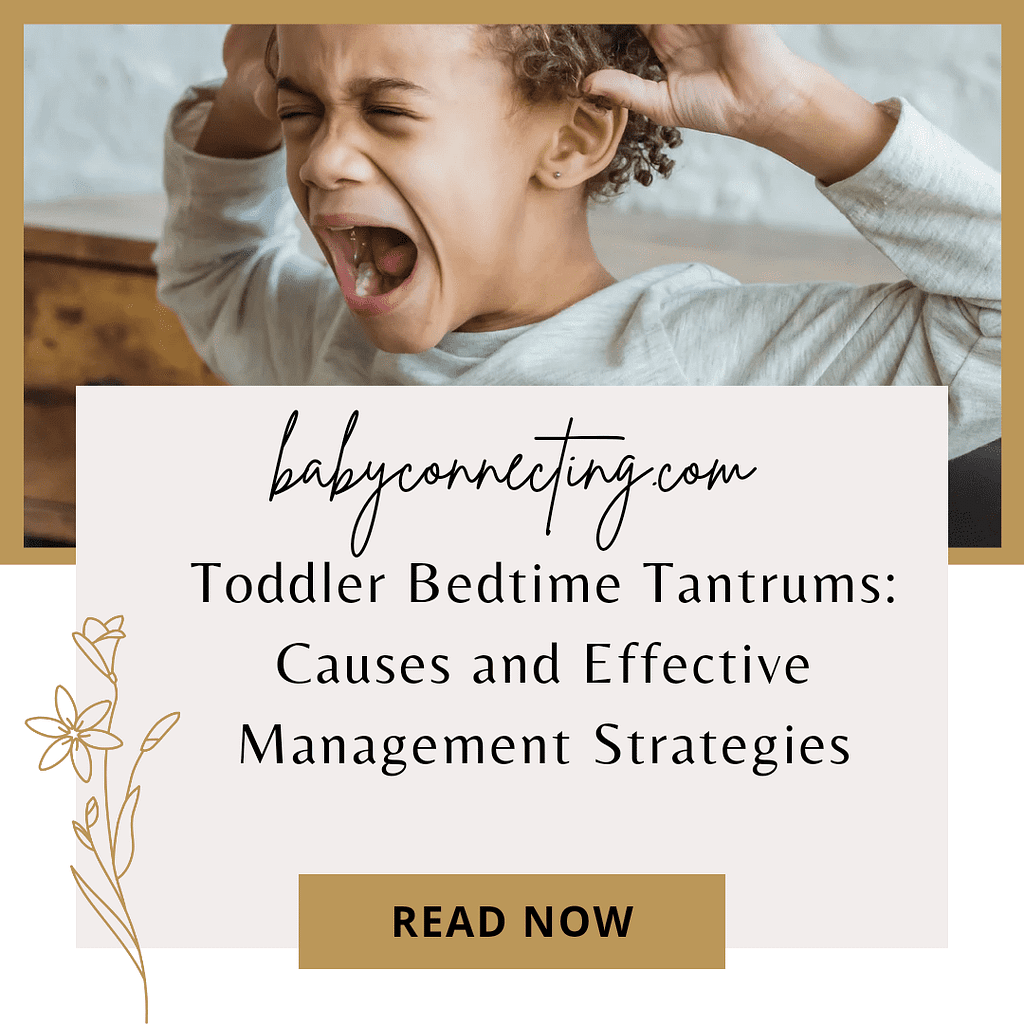 Toddler bedtime tantrums