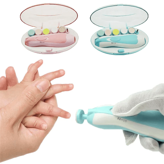 Electric Nail Clipper – Baby Nail Trimmer Clipper Set (random Color) - Image 2