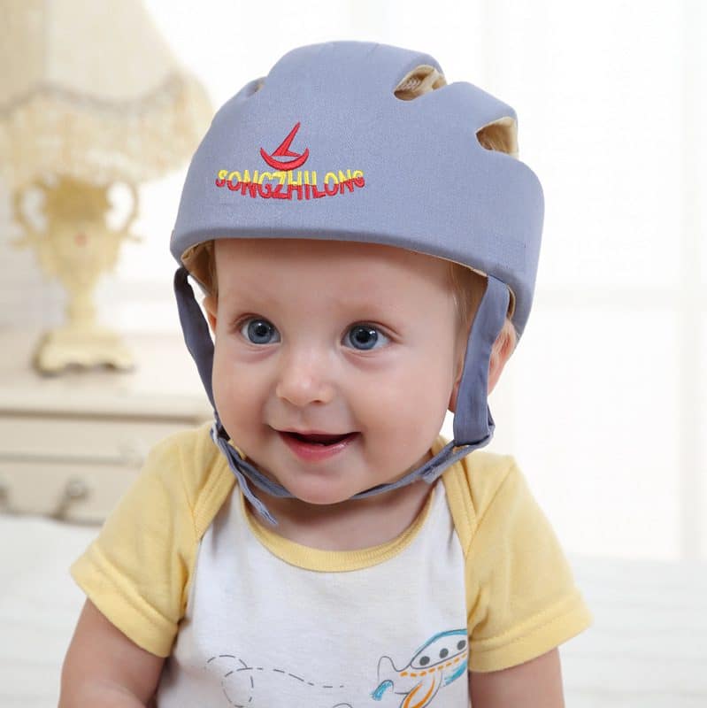 Baby Safety Helmet Toddler Headguard Hat Protective Infants Soft Cap Adjustable for Crawl Walking Running Outdoor Playing - Image 2