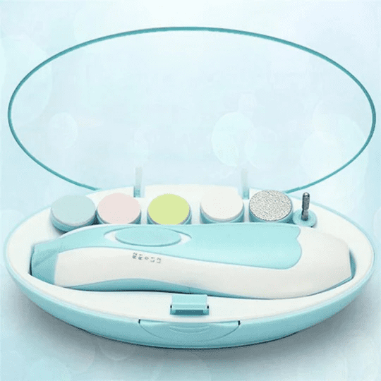 Electric Nail Clipper – Baby Nail Trimmer Clipper Set (random Color) - Image 3